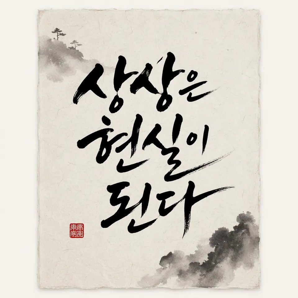 GPT Image 2 calligraphy poster example